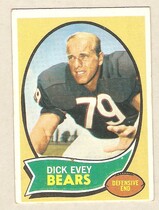 1970 Topps Base Set #106 Dick Evey