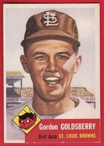 1953 Topps Base Set #200 Gordon Goldsberry