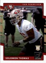 2017 Donruss Base Set #366 Solomon Thomas