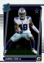 2021 Donruss Optic #286 Jabril Cox