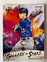 2020 Panini Diamond Kings Gallery of Stars #GOS-14 Christian Yelich