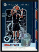 2019 Panini NBA Hoops Premium Stock Frequent Flyers Prizm Holo #8 Kawhi Leonard