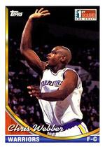 1993 Topps Base Set #224 Chris Webber