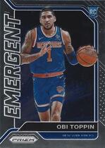 2020 Panini Prizm Emergent #17 Obi Toppin