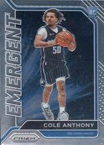 2020 Panini Prizm Emergent #21 Cole Anthony