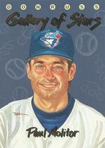 1993 Leaf Triple Play Gallery #GS6 Paul Molitor