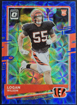 2020 Donruss Optic Blue Scope #143 Logan Wilson