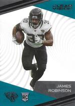 2020 Panini Chronicles Clear Vision Rookies #8 James Robinson