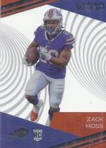 2020 Panini Chronicles Clear Vision Rookies #23 Zack Moss