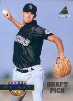 1994 Pinnacle Base Set #268 Jamey Wright