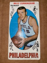 1969 Topps Base Set #40 Billy Cunningham
