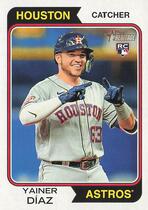 2023 Topps Heritage #262 Yainer Diaz