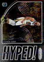 2019 Panini Prizm Get Hyped #4 Stephen Curry