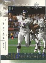 2001 Upper Deck MVP Top 10 Performers #TOP10 Shannon Sharpe