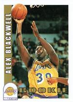 1992 NBA Hoops Base Set #408 Alex Blackwell