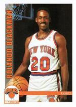 1992 NBA Hoops Base Set #433 Rolando Blackman