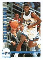1992 NBA Hoops Base Set #439 Anthony Bowie