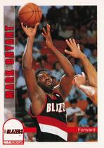 1992 NBA Hoops Base Set #454 Mark Bryant