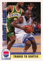1992 NBA Hoops Base Set #459 Vincent Askew