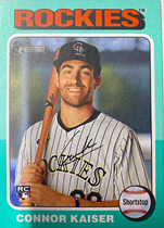 2024 Topps Heritage High Number Aqua Border #700 Connor Kaiser