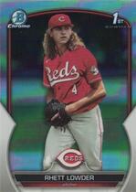 2023 Bowman Chrome Draft Refractor #BDC-52 Rhett Lowder