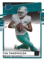 2020 Panini Chronicles Clearly Donruss Rated Rookies #RR-TT Tua Tagovailoa