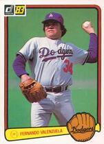 1983 Donruss Base Set #284 Fernando Valenzuela