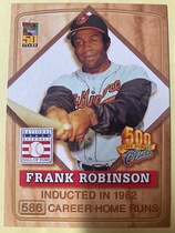 2001 Post 500 Club #5 Frank Robinson