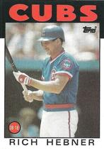 1986 Topps Base Set #19 Richie Hebner