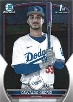 2023 Bowman Chrome Prospects #BCP-152 Oswaldo Osorio