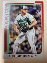 2025 Topps Vintage Stock Series 2 #597 Seth Halvorsen