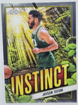 2024 Topps Chrome Instinct #INS-12 Jayson Tatum