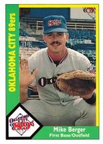 1990 CMC Base Set #160 Mike Berger
