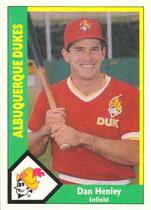 1990 CMC Base Set #420 Dan Henley