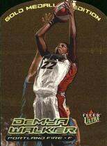 2000 Ultra WNBA Gold Medallion #103 Demya Walker