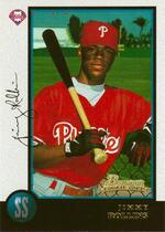 Carte Sportive 1998 Bowman Chrome International Refractor #181 - Jimmy Rollins RC - Phillies