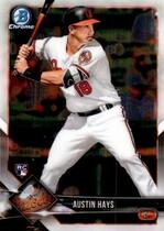 2018 Bowman Chrome #87 Austin Hays