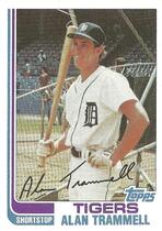 1982 Topps Base Set #475 Alan Trammell