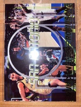 1997 Press Pass Double Threat #34 Tim Duncan|David Robinson