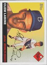 2005 Topps Dem Bums #DB-CL Clem Labine