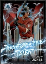 2023 Bowman Chrome Draft Transformative Talent #TT-3 Druw Jones