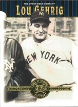 2001 Upper Deck Hall of Famers #48 Lou Gehrig