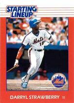 1988 Kenner Starting Lineup Cards #107 Darryl Strawberry