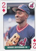 1992 U.S. Playing Cards Rookies #2D Reggie Jefferson