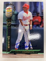 1994 Signature Rookies Draft Picks Signatures #80 Troy Brohawn