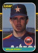 1987 Leaf Base Set #257 Nolan Ryan