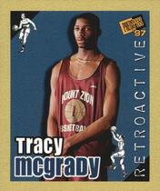 1997 Press Pass Double Threat Retroactive #RA9 Tracy McGrady