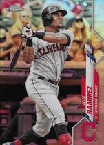 2020 Topps Chrome Refractor #190 Jose Ramirez