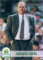 1993 NBA Hoops Hoops #254 George Karl
