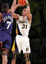 1996 Metal Base Set #129 Reggie Miller